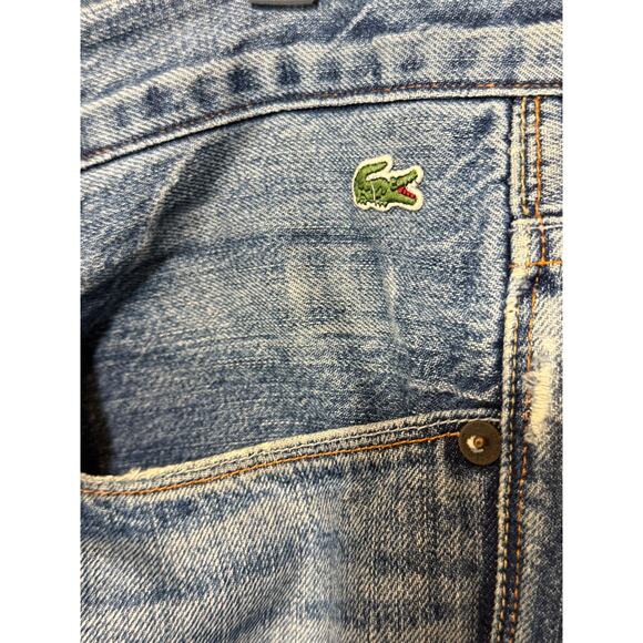 Earnest Sewn x Lacoste KYRRE Jeans 31 Made in USA Collab Street Style Y2K - Picture 4 of 13